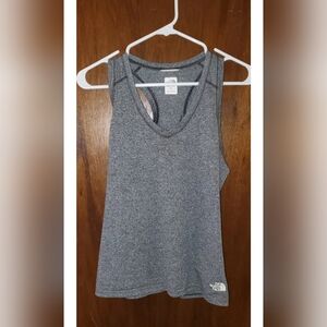 The North Face Gray Racerback Tank Top Sz Medium